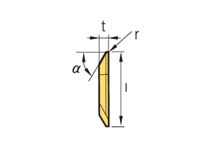 Пластина Korloy SBBR/L 25010 PC8110