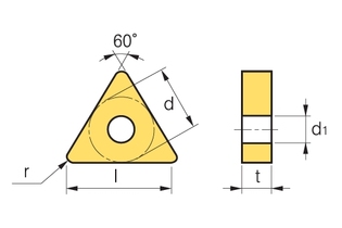 Пластина Korloy TNMG 160404-VP3 PC8105