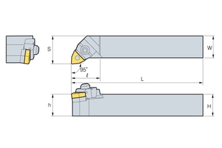 Державка Korloy WWLNR/L 2020-K08