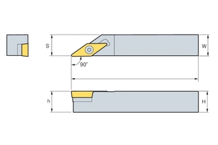 Державка Korloy SVABR/L 2020-K16