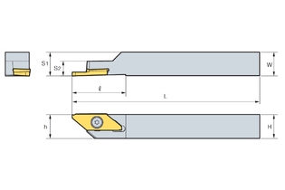 Державка Korloy SBHR/L1010-К25