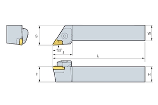 Державка Korloy CKJNR 2020-K16
