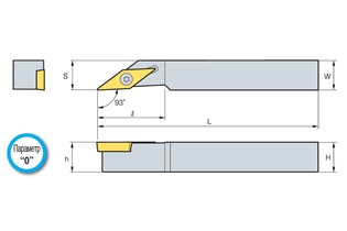 Державка Korloy SVJCR/L1010-Х11А