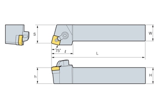 Державка Korloy MSRNR/L 3232-P15
