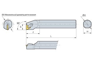 Державка Korloy S25R-CTFPR/L-16