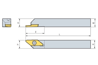Державка Korloy SBHR/L1616-К25
