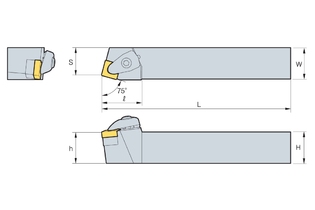 Державка Korloy DSBNR/L 2020-K09