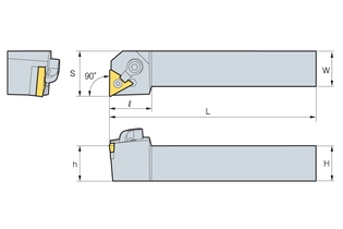 Державка Korloy MTFNR/L 4040-S27