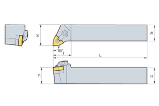 Державка Korloy MWLNR/L 3232-P06