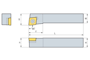 Державка Korloy SCLCR/L 2020-K12