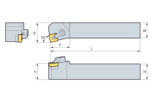 Державка Korloy MSKNR/L 3232-P19