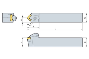 Державка Korloy DSDNN 2020-K12