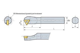 Державка Korloy S10M-STWPR/L-11