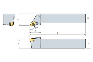 Державка Korloy PDJNR/L2020-K11-5N