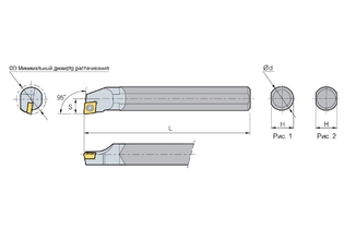 Державка Korloy E12M-SCLCR/L-06