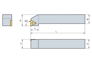 Державка Korloy STFCR/L 1010-E09