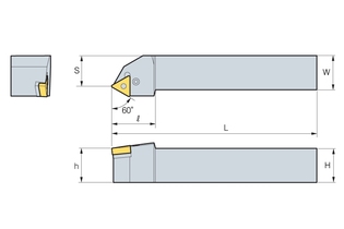 Державка Korloy PTTNR/L 1616-H16