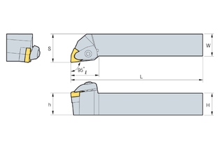 Державка Korloy DWLNR/L 2020-K06