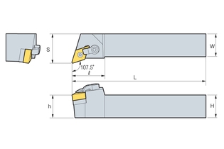 Державка Korloy MDQNR/L 3232-P15-3