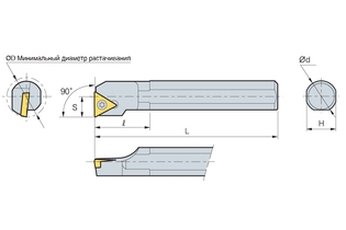 Державка Korloy S12M-STFCR/L-11