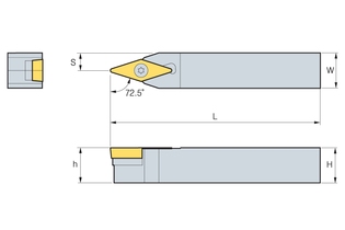 Державка Korloy SVVCN 2020-K11