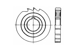 Фреза дисковая пазовая 80х6х27 z=18 2250-0108