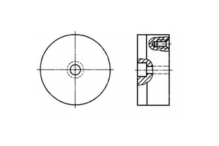 Плита электромагнитная круглая 7108-0062 d=1000 h=130 5А 500кг