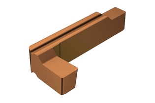 LG123H1-0200-0002-GS1115 Режущая пластина CoroCut® 1-2 для обработки канавок (sandvik)