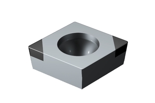 CCGW060208S01030F 7025 Режущая пластина CoroTurn® 107 для точения (sandvik)