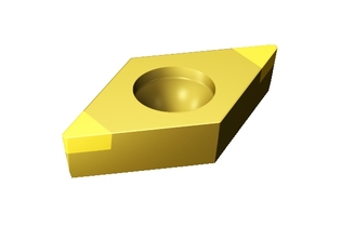 DCGW11T304S01020FWH 7015 Режущая пластина CoroTurn® 107 для точения (sandvik)