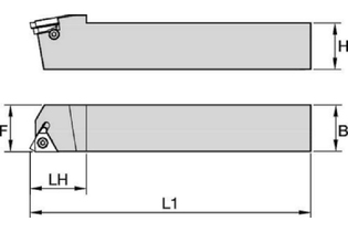 Державка LSA 1136984 LSASR1616H16 LSASR1616H16