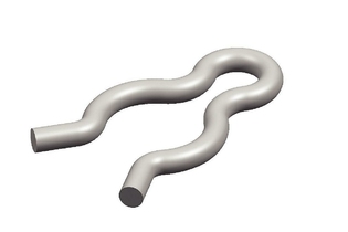 CM6H Hairpin Retainer 1777806 CM6H RETAINER CM6H RETAINER kennametal