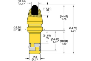 RL10/C1HDSR 1010784 RL10 RL10 kennametal