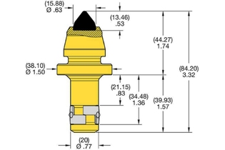 RS18 1107032 RS18 RS18 kennametal