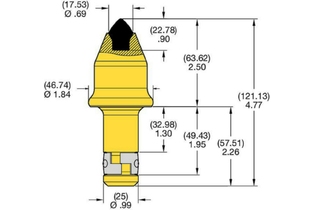 FD25W-17.5-X 5619998 FD25W-17.5-X FD25W-17.5-X kennametal