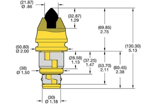 DS105DR-X 5598260 DS105DR X DS105DR X kennametal