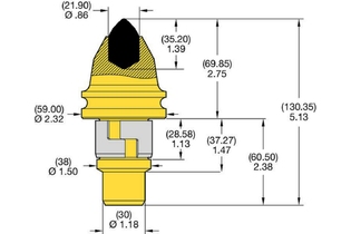DS05-59 X 2878292 DS05-59X DS05-59X kennametal