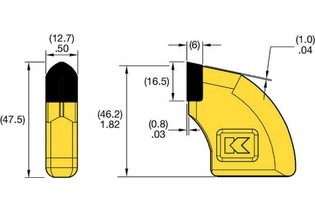 Welding Bar Teeth • DT50 1086101 DT50 DT50 kennametal