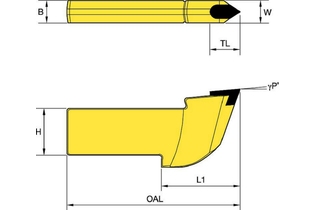 Хвостовик 27 мм (0.51 x 1.05) 1011213 CU7/U7 CU7/U7 kennametal