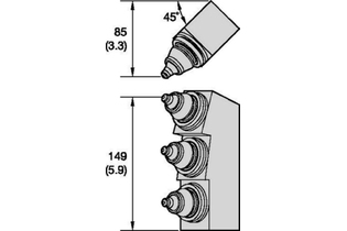 Suggested Number of Components Per Drum 2037958 3044 EDGE CUTTER 3044 EDGE CUTTER kennametal