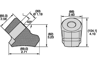 Серия 30 мм • Тяжелые 1011569 BS30.65 BLOCK BS30.65 BLOCK kennametal
