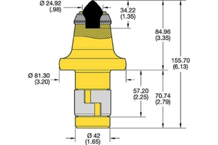 SM42LR25 HF89 5497995 SM42LR25 HF89 SM42LR25 HF89 kennametal