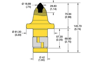 SM42LR19 4081082 SM42LR19 SM42LR19 kennametal
