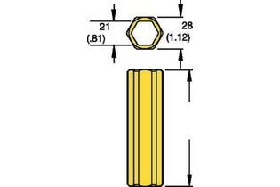 C-Tubing (1-1/8 Hex Drill Systems) 1011526 C084C TUBING C084C TUBING kennametal