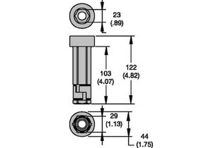 Переходной патрон 7/8 1117376 5450 SHORT CHUCK ADAPTER 5450 SHORT CHUCK ADAPTER kennametal