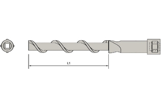 A21LS-TS Twist Shank Drive • A21LS-TS 3564400 A28LS048TS A28LS048TS kennametal