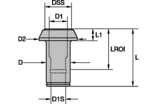 43mm Series 5498164 U170 JWP35 BUSHING U170 JWP35 BUSHING kennametal