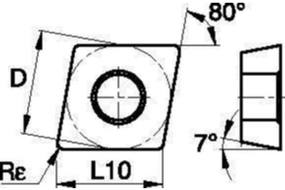 CCGW-C 3747232 CCGW060204S01015C CCGW2151S0415C kennametal