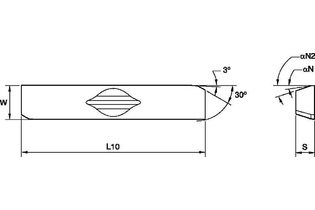 RIR-E13 • Пластины для развертывания 3856793 RIR04E1312 RIR04E1312 kennametal