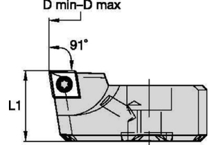 Универсальная система eBore™ • КАРТРИДЖ пластины для удлинителя • CC06 6655227 IH04016CC06 IH04016CC06 kennametal